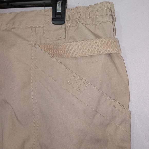 5.11 Men’s Regular Fit Taclite Pro Ripstop Cargo Pant 40×30 Khaki - Picture 10 of 15